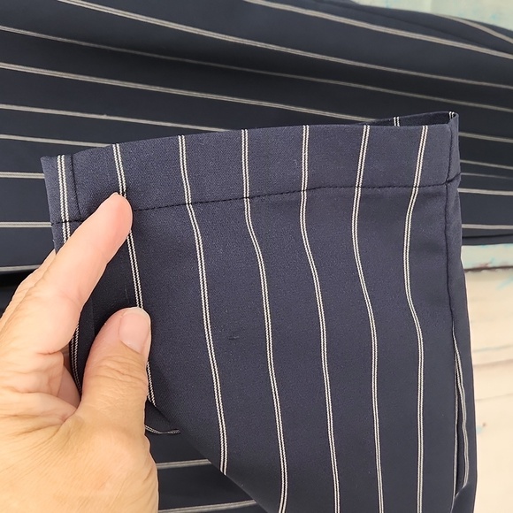 Athleta Stripe Midtown Ankle Pant in Navy - Picture 4 of 12
